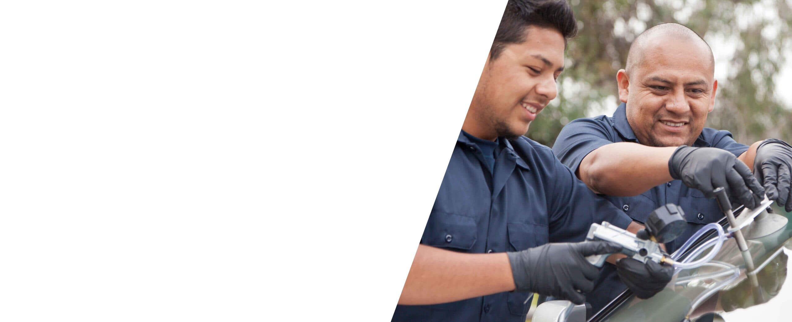Auto glass technicians