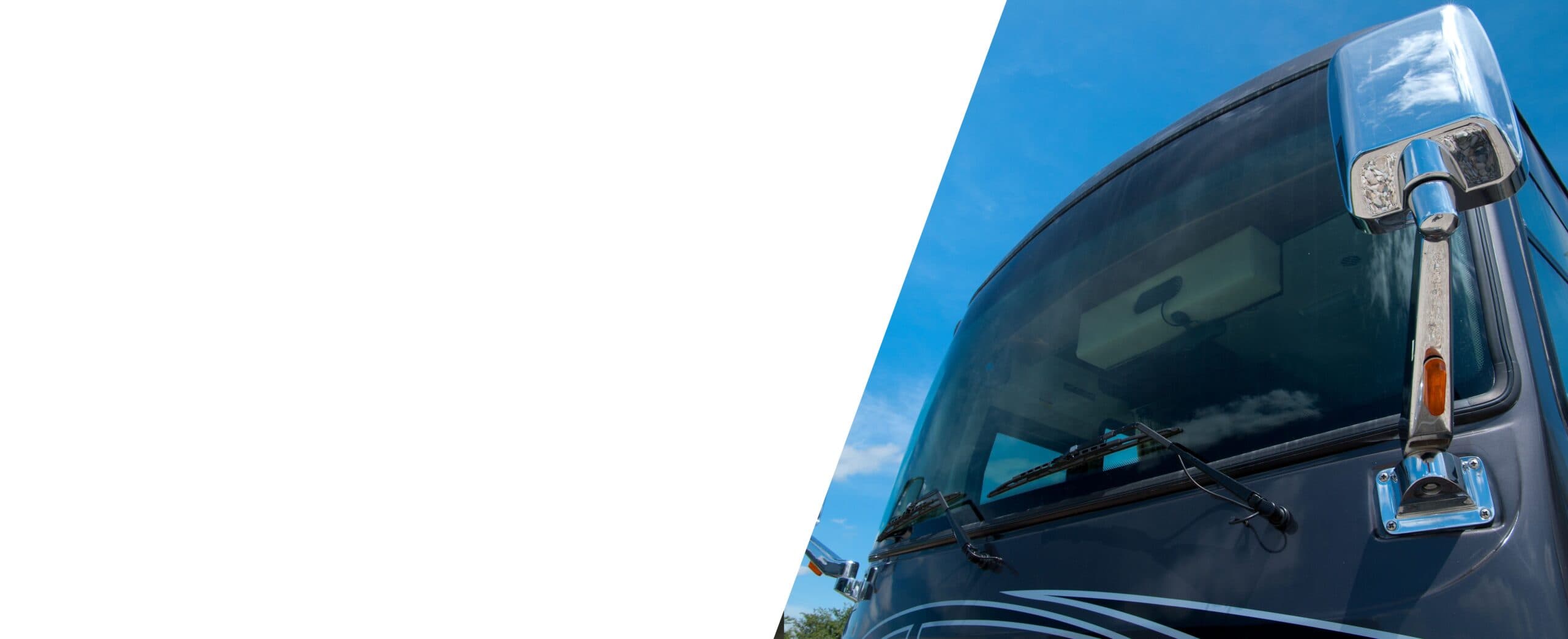 RV windshield service